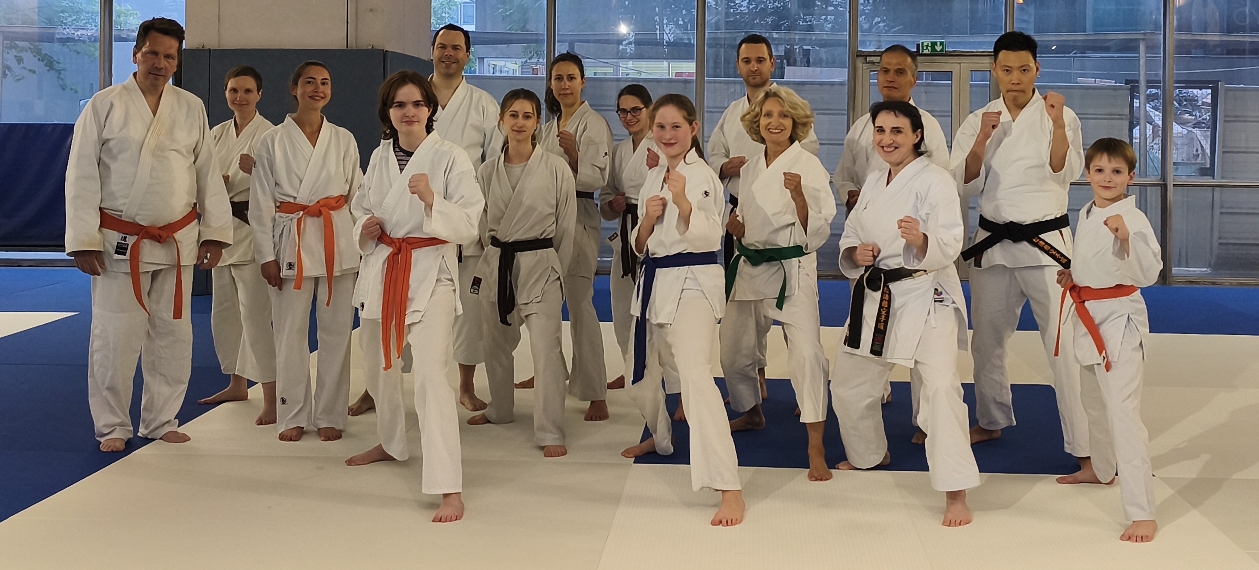Cours de karaté adultes